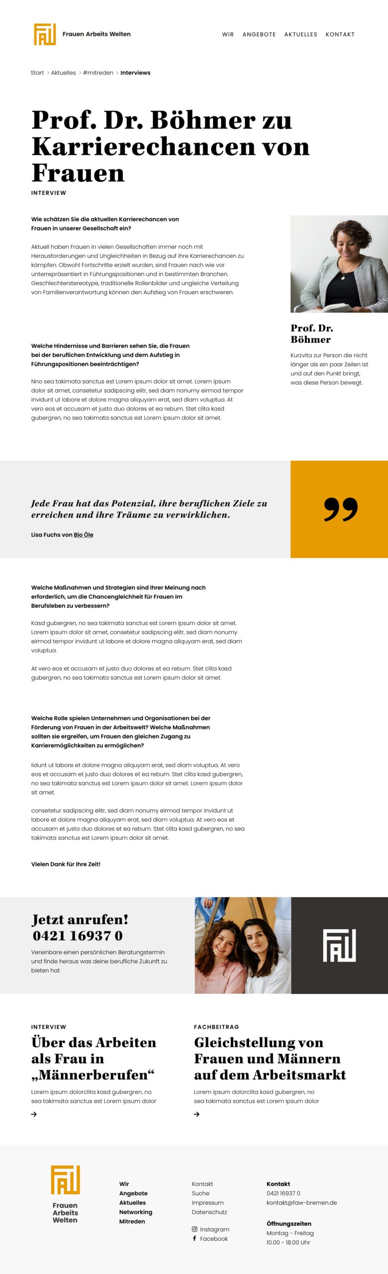 Ber Orientierung